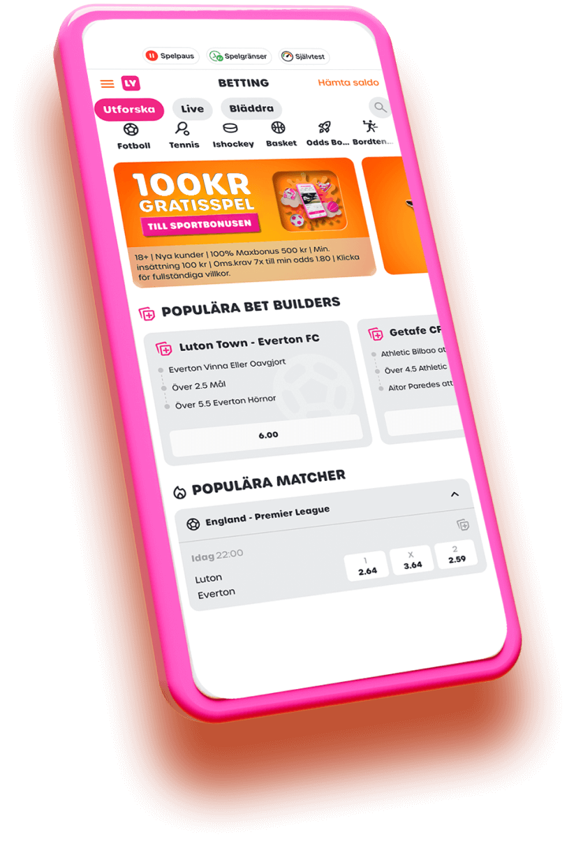 lyllo casino website phone mockup