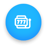 blue casino button